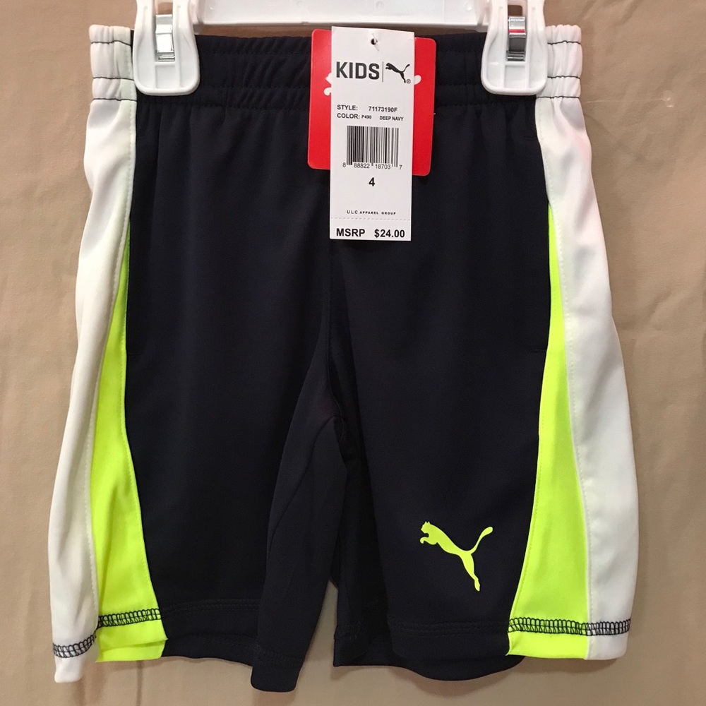 Puma kids shorts size 4t